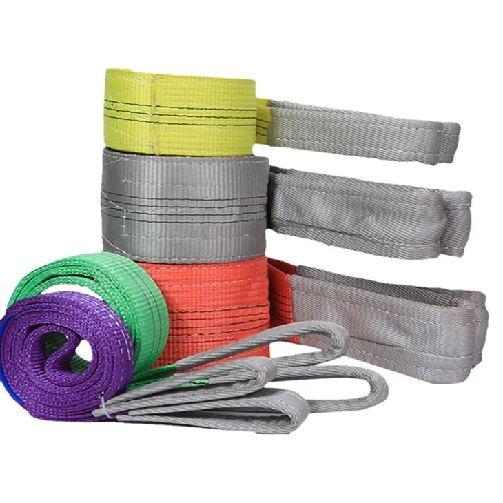 Pólýester Flat Lifting Webbing Sling